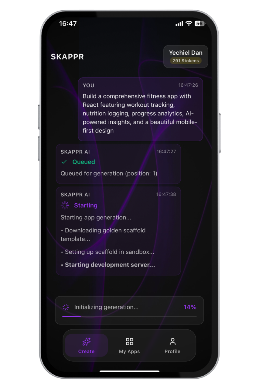 AI Generates Your App
